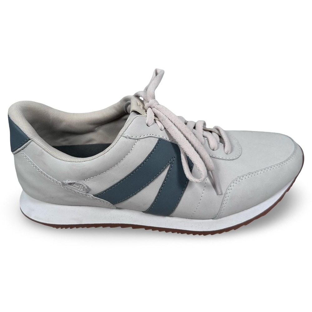 Kizik Milan Gray Navy Blue Hands Free Sneaker Mens 8 Womens 9.5 K3FC DMILMB11-1D